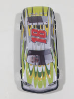 Unknown Brand Stock Car #18 Arsis Grey Green Die Cast Toy Race Car Vehicle