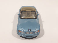 Motor Max No. 6001 BMW Z3 Convertible Light Blue Die Cast Toy Car Vehicle