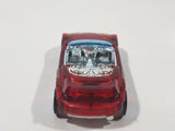 2017 Hot Wheels Track Builder Trak-Tune Translucent Red Die Cast Toy Car Vehicle