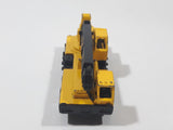 Vintage 1982 Hot Wheels Wheels Workhorses Construction Crane Yellow Die Cast Toy Car Vehicle