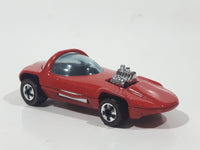 1993 Hot Wheels Silhouette Red Die Cast Toy Car Vehicle