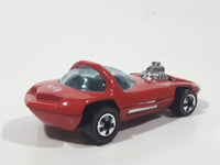 1993 Hot Wheels Silhouette Red Die Cast Toy Car Vehicle