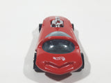 1993 Hot Wheels Silhouette Red Die Cast Toy Car Vehicle