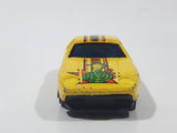 Vintage Gingell (Rhino) Porsche 928 Cobra Snake Yellow Die Cast Toy Car Vehicle