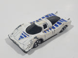 Vintage Uniborn Porsche 917 White Die Cast Toy Car Vehicle Made in Hong Kong