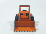 Vintage Majorette No. 211 & 263 Tracto Bull Dozer Front End Loader Orange 1/87 Scale Die Cast Toy Construction Equipment Vehicle