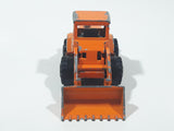Vintage Majorette No. 211 & 263 Tracto Bull Dozer Front End Loader Orange 1/87 Scale Die Cast Toy Construction Equipment Vehicle