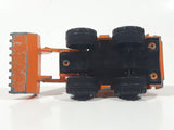 Vintage Majorette No. 211 & 263 Tracto Bull Dozer Front End Loader Orange 1/87 Scale Die Cast Toy Construction Equipment Vehicle