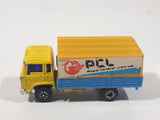 Vintage Faie Ford PCL Phoenix Container Semi Truck Yellow and Blue Die Cast Toy Car Vehicle Made in Hong Kong