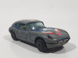 Vintage Yatming No. 1010 Jaguar Type-E 4.2 #10 Dark Blue Die Cast Toy Luxury Car Vehicle