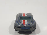 Vintage Yatming No. 1010 Jaguar Type-E 4.2 #10 Dark Blue Die Cast Toy Luxury Car Vehicle