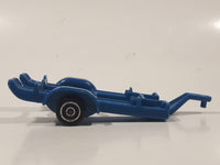 Vintage Tonka 813581 Blue Trailer Plastic Die Cast Toy Car Vehicle Made in Mexico