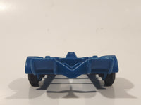 Vintage Tonka 813581 Blue Trailer Plastic Die Cast Toy Car Vehicle Made in Mexico