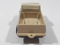Vintage 1978 Tonka Pickup Truck Cream Beige Pressed Steel Die Cast Toy Car Vehicle Made in Mexico