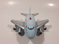Toy Tech Air Canada Jumbo Jet Pull Back Light Up Plastic Die Cast Toy Airplane