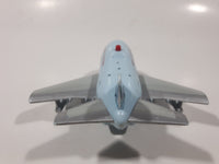 Toy Tech Air Canada Jumbo Jet Pull Back Light Up Plastic Die Cast Toy Airplane