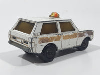 Vintage 1975 Lesney Matchbox Rolamatics No. 20 Police Patrol White Die Cast Toy Car Vehicle