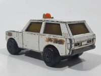 Vintage 1975 Lesney Matchbox Rolamatics No. 20 Police Patrol White Die Cast Toy Car Vehicle