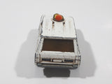 Vintage 1975 Lesney Matchbox Rolamatics No. 20 Police Patrol White Die Cast Toy Car Vehicle