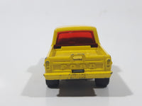 Vintage 1973 Lesney Matchbox Rolamatics No. 57 Wild Life Truck Ranger Yellow Die Cast Toy Dump Truck Vehicle