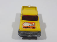 Vintage 1973 Lesney Matchbox Rolamatics No. 57 Wild Life Truck Ranger Yellow Die Cast Toy Dump Truck Vehicle