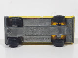 Vintage 1973 Lesney Matchbox Rolamatics No. 57 Wild Life Truck Ranger Yellow Die Cast Toy Dump Truck Vehicle