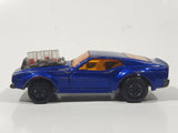 Vintage 1973 Lesney Matchbox Rolamatics Mustang Piston Popper No. 10 Blue Die Cast Toy Muscle Car Vehicle