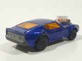 Vintage 1973 Lesney Matchbox Rolamatics Mustang Piston Popper No. 10 Blue Die Cast Toy Muscle Car Vehicle