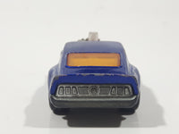 Vintage 1973 Lesney Matchbox Rolamatics Mustang Piston Popper No. 10 Blue Die Cast Toy Muscle Car Vehicle