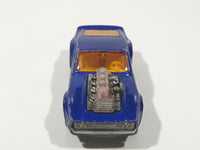 Vintage 1973 Lesney Matchbox Rolamatics Mustang Piston Popper No. 10 Blue Die Cast Toy Muscle Car Vehicle