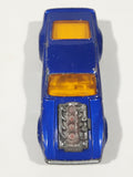 Vintage 1973 Lesney Matchbox Rolamatics Mustang Piston Popper No. 10 Blue Die Cast Toy Muscle Car Vehicle