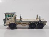 Vintage 1962 Lesney Matchbox Series No. 58 DAF Girder Truck White Die Cast Toy Car Vehicle Made in England