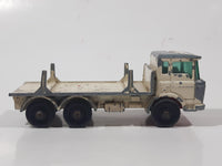 Vintage 1962 Lesney Matchbox Series No. 58 DAF Girder Truck White Die Cast Toy Car Vehicle Made in England