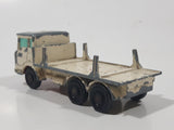 Vintage 1962 Lesney Matchbox Series No. 58 DAF Girder Truck White Die Cast Toy Car Vehicle Made in England