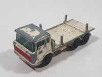 Vintage 1962 Lesney Matchbox Series No. 58 DAF Girder Truck White Die Cast Toy Car Vehicle Made in England