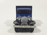Vintage 1982 Matchbox SuperFast Model A Ford Champion Spark Plugs Blue Die Cast Toy Classic Antique Car Delivery Vehicle