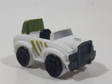 2017 Spin Master Paw Patrol White Hard Rubber Toy Vehicle with Stationary Wheels