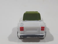 2017 Spin Master Paw Patrol White Hard Rubber Toy Vehicle with Stationary Wheels