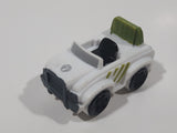2017 Spin Master Paw Patrol White Hard Rubber Toy Vehicle with Stationary Wheels