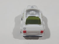 2017 Spin Master Paw Patrol White Hard Rubber Toy Vehicle with Stationary Wheels