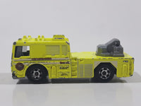 2010 Matchbox Blaze Busters Fire Engine 2006 Ladder Truck Fire Department Fluorescent Yellow Die Cast Toy Car Vehicle