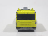 2010 Matchbox Blaze Busters Fire Engine 2006 Ladder Truck Fire Department Fluorescent Yellow Die Cast Toy Car Vehicle