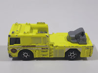 2010 Matchbox Blaze Busters Fire Engine 2006 Ladder Truck Fire Department Fluorescent Yellow Die Cast Toy Car Vehicle