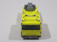 2010 Matchbox Blaze Busters Fire Engine 2006 Ladder Truck Fire Department Fluorescent Yellow Die Cast Toy Car Vehicle