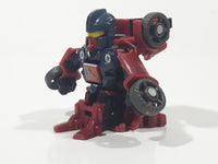 2011 Hasbro Tomy Transformers Mini Bot Shots 665 Red Plastic Toy Car Transforming Vehicle Figure