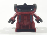 2011 Hasbro Tomy Transformers Mini Bot Shots 665 Red Plastic Toy Car Transforming Vehicle Figure