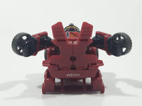 2011 Hasbro Tomy Transformers Mini Bot Shots 665 Red Plastic Toy Car Transforming Vehicle Figure