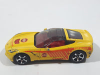 2016 Matchbox MBX Heroic Rescue '15 Corvette Stingray Yellow Die Cast Toy Car Vehicle