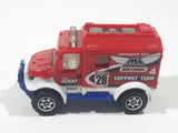 2016 Matchbox MBX Heroic Rescue 4x4 Scrambulance Red Die Cast Toy Car Emergency Services Vehicle