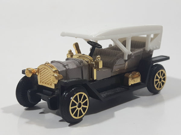 Vintage Reader's Digest High Speed Corgi No. 213 Thomas Flyer Brown Gold White Classic Die Cast Toy Antique Car Vehicle